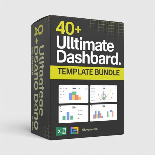 45+ Professional Excel Dashboard Templates Bundle — KPI, Finance, HR, Sales & More