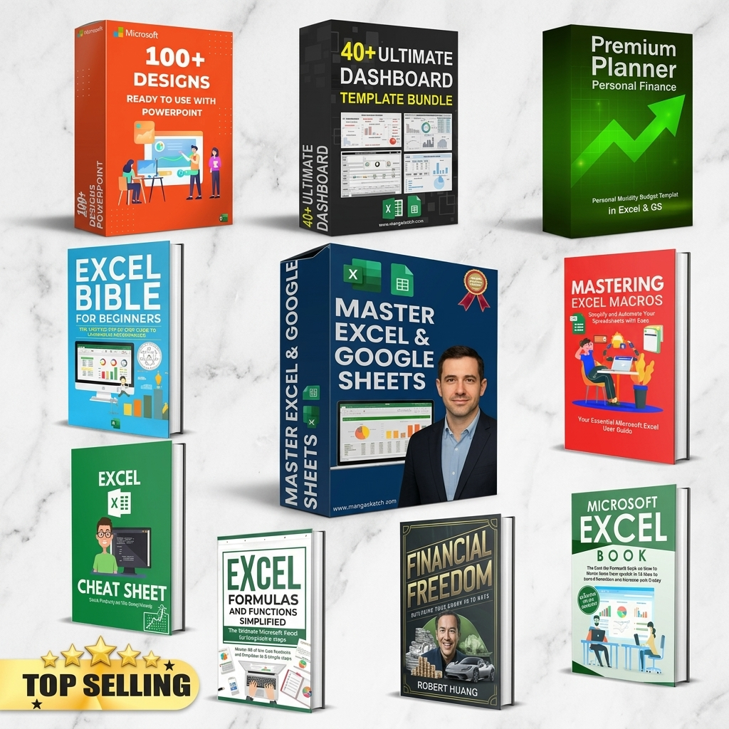 Pack Ultime : 5 000+ Modèles Excel Prêts à l'Emploi (Comptabilité, Gestion & Business)