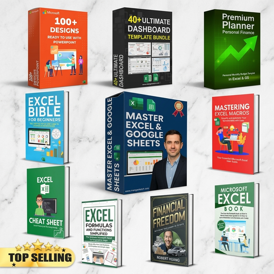 Pack Ultime : 5 000+ Modèles Excel Prêts à l'Emploi (Comptabilité, Gestion & Business)
